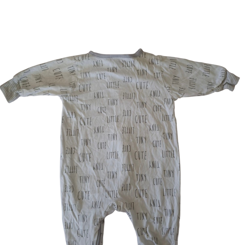 Gray Baby One Piece